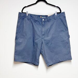 NWT Carhartt Rugged Flex Rigby Work Shorts Grey Mens Sz 44